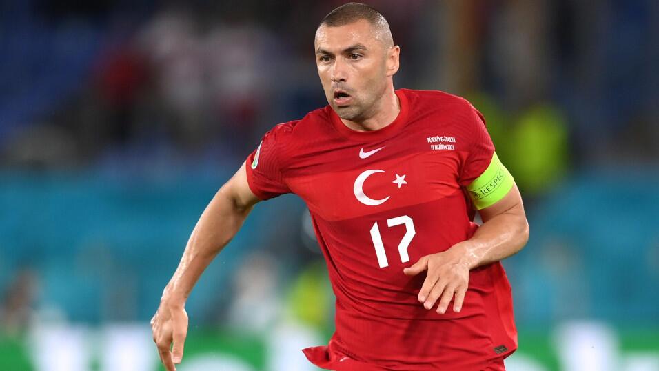 Turkey forward Burak Yilmaz
